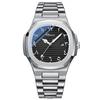 CHENXI New Men's Luxury Quartz Watch Nautilus Style Eastern Arabic numerals Waterproof Fashion Wristwatch for Men Gift