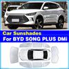 For BYD SONG PLUS DMi 2021 2022 Car Sunshades UV Protection Curtain Sun Shade Visor Windshield Cover Protect Privacy Accessories