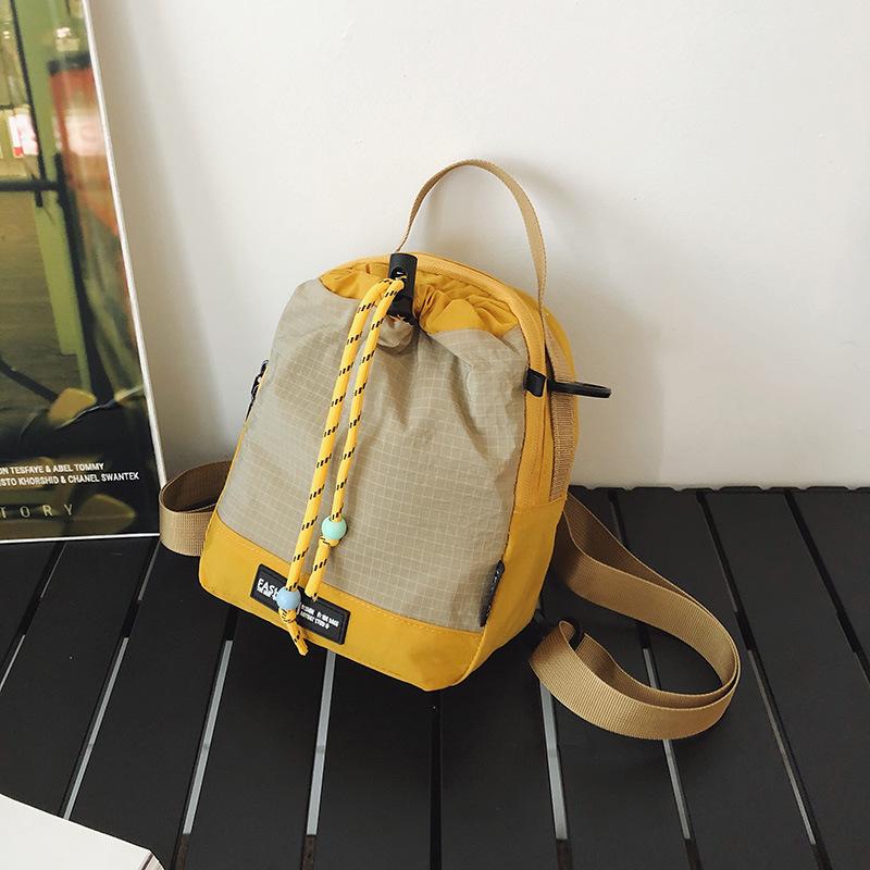 Dual-purpose messenger water cup bag outdoor sports backpack niche leisure shoulder bag light hiking kettle bag