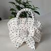 Bows Handbag - Small Women's Bag - French Style Bag - Cute Girl Style Phone Bag