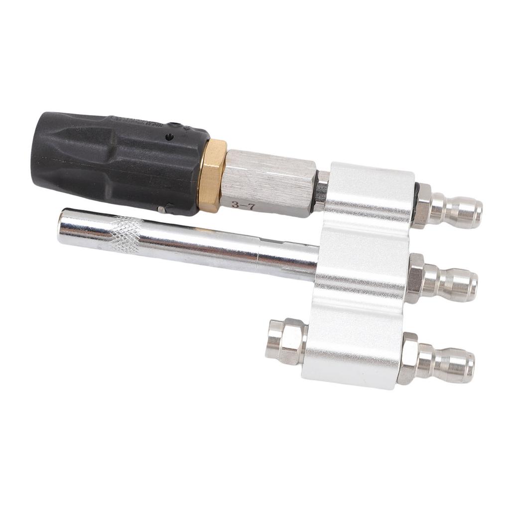 M5 Drehbare Düse passend für Ladder Saver Hochdruckreiniger Lange Reichweite Spitze 1/4 Zoll Schnellanschluss 3,7 GPM Durchflussrate