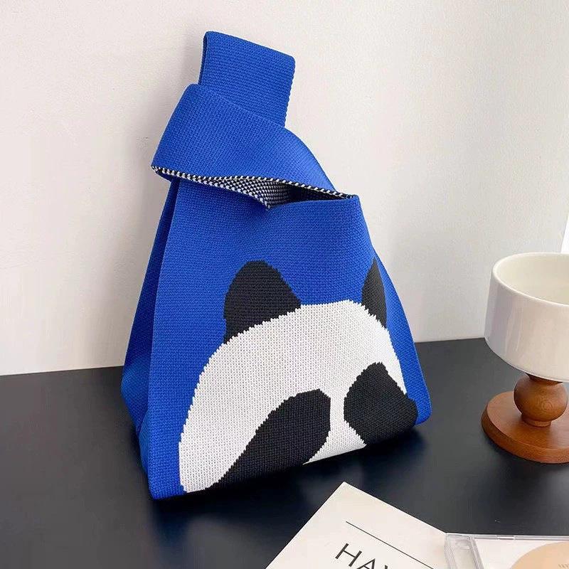 Damen Dick Gestrickte Gewebte Tragetasche - Geschenk- & Souvenir-Handtasche