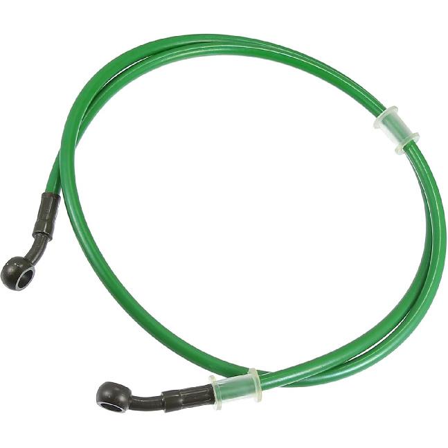 Motoforti 120cm 47.24  Length 10mm ID Motorcycle Hydraulic Brake Line Oil Hose Pipe 28° Stainless Steel Braided Cable for ATV Motocross Sport Bikes