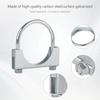 LCGP 2" Heavy Duty U Bolt Clamps Saddle Type Anti-Corrosion 2 Pack Muffler Clamps