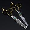 Semi-gold 6.0 Inch Nimpson Opal, Hair Scissors, Hair Scissors, Tooth Scissors, Thinned