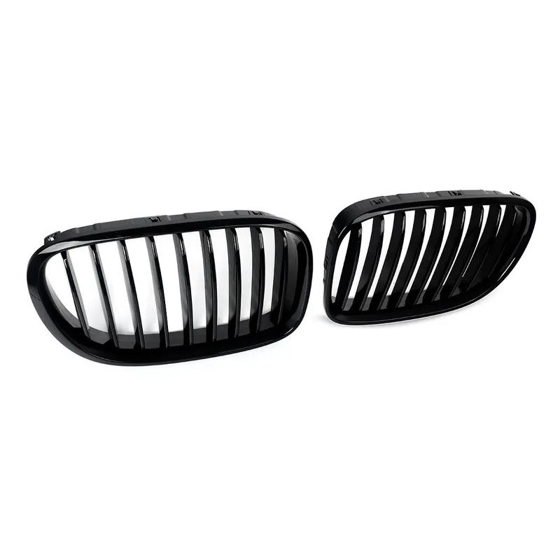 For BMW 7 Series 4-Door Sedan F01 F02 F03 F04 760Li 750Li 750i 2009-15 Front Kidney Bumper Racing Grille Mesh Single  Line Grill