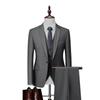 Herrenbekleidung Herren Business Casual Anzug Anzug Hochzeit Bräutigam Anzug Dreiteiliger Anzug Anzüge und Blazer
