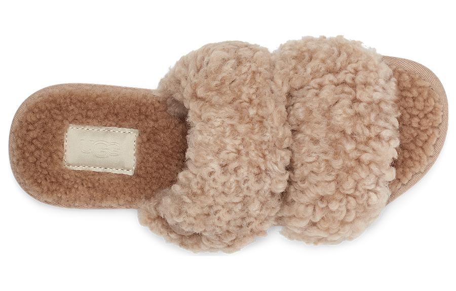 UGG Fleece Lined, Comfortable Lightweight Mules Quiet Slide Slippers Women's Sand 1130837-SAN