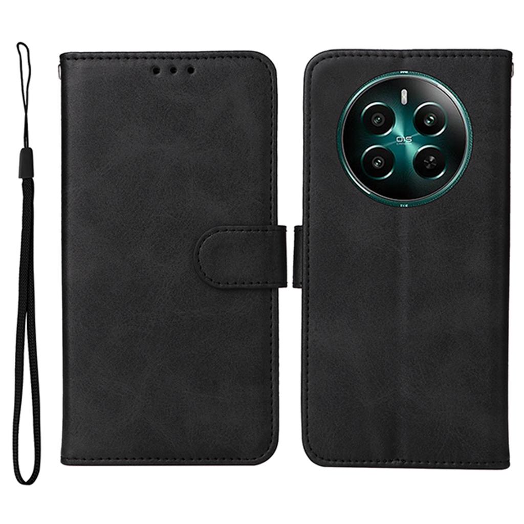 For Realme 12 4G/12+ 5G Case Viewing Stand 3 Card Holder PU Leather Phone Cover