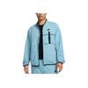 Solid Color Fashion Woven Versatile Long Sleeve Jacket Men Jackets Blue FZ0752-464