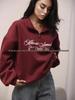 Women's Hip Hop Chic Printed Slimming Lapel Zipper Hoodie