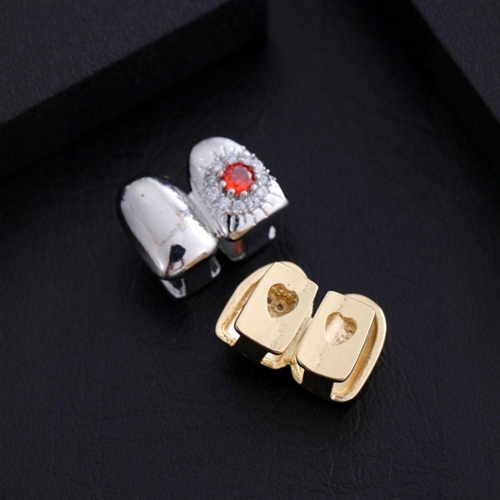 Bling Hiphop Teeth Grillz Removable Charm Teeth Grillz Fashion Men Women Jewelry  Dental Crown