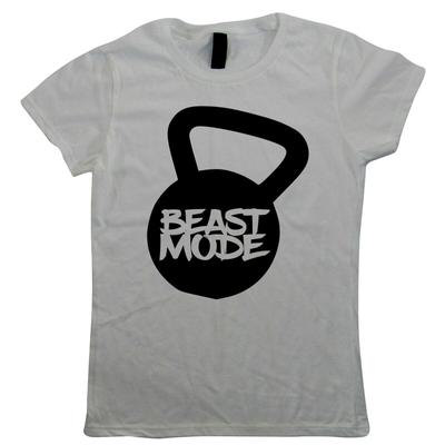 Beast Mode Kettlebell Her T-shirty unisex