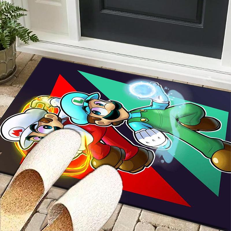 Princess Peach Adventure Office Rug Chair Mat, Game Carpet, Suitable for Front Door, Bedroom, Living Room, Desk, Holiday Gift