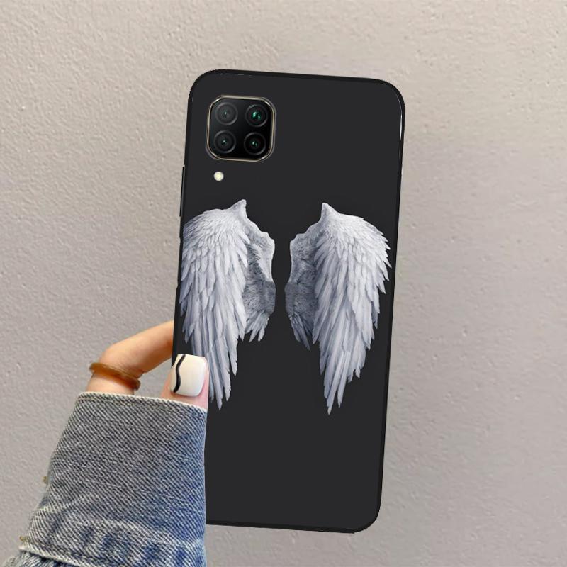 Vingar Ängel Djävul För Huawei Nova Y70 Y90 Y60 Y73 Y72 Y61 Y91 12s 12i 11i 8i 9 10 SE P40 Lite P60 P30 Pro Fodral