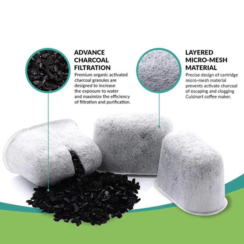 Vodní filtr do kávovaru Cuisinart s kokosovými skořápkami a aktivním uhlím