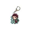 Anime Demon Slayer Keychain Backpack Charm Tanjiro Nezuko Zenitsu In Stock Accessories Cosplay Gift Merchandise Figure