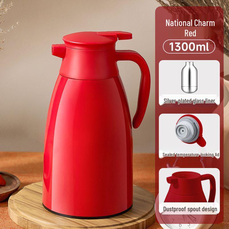 “Large Capacity Portable Insulated Thermos Flask for Dorm and Wedding Use”