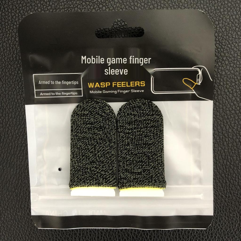 Copper Fiber 18-Pin Game Finger Sleeves - Sweatproof, Precision, Professional Gaming Gloves