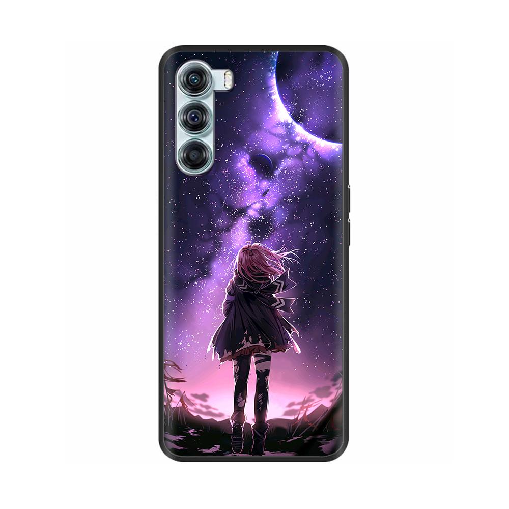 For Moto G200 5G Case Edge S30 Shockproof Soft silicone TPU Back Cover for Motorola Moto Edge S30 G 200 Phone Cases Cute Cartoon
