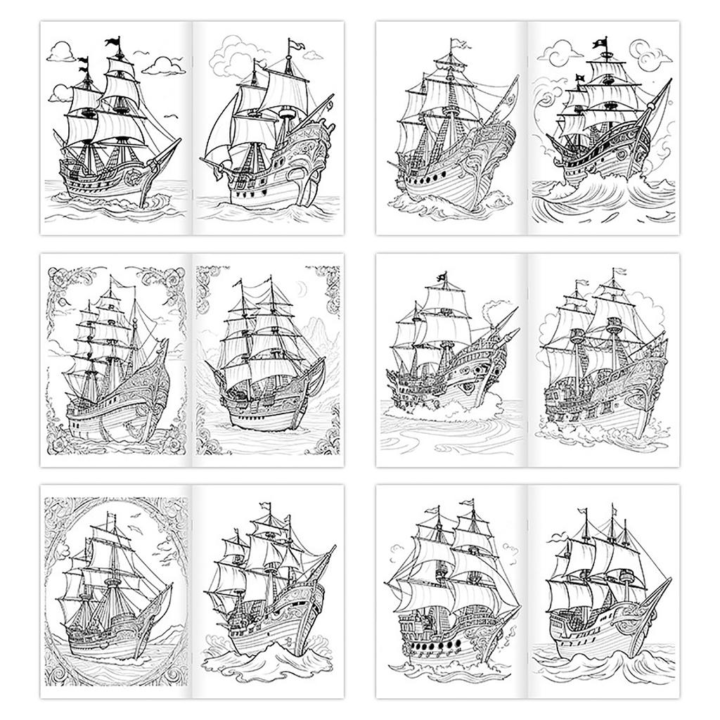 Spooky Cartoon Coloring Book For Teens, Fun And Relaxing Creative Activity Paperback