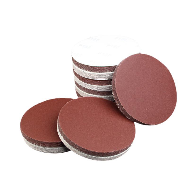 4-inch Self-Adhesive Flocking Sandpaper Discs for Electric Drills and Angle Grinders - 100mm Woodworking Polishing and Grinding.