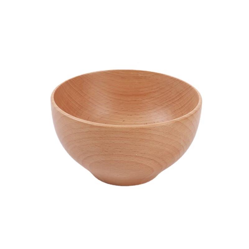 Ruhan Japanese-Style Wooden Yogurt Bowl