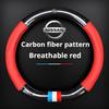 ARP5  Ventilate Car Steering Wheel Cover for Nissan Pulsar Murano Rogue Versa Cube Juke Qashqai Leaf MAXIMA Pathfinder Micra X-Trail