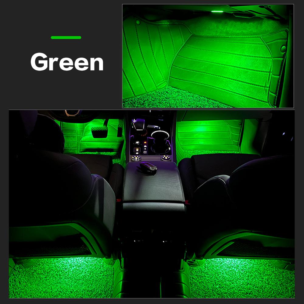 For SEAT Ateca Ibiza ST Toledo Leon 2013 2014 2015 2016 2019 LED RGB Car Footwell Lamp Atmosphere Light Interior Accessories