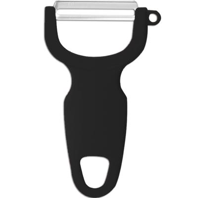 Horizontal Fruit and Vegetable Peeler, Length 110 Mm - Black