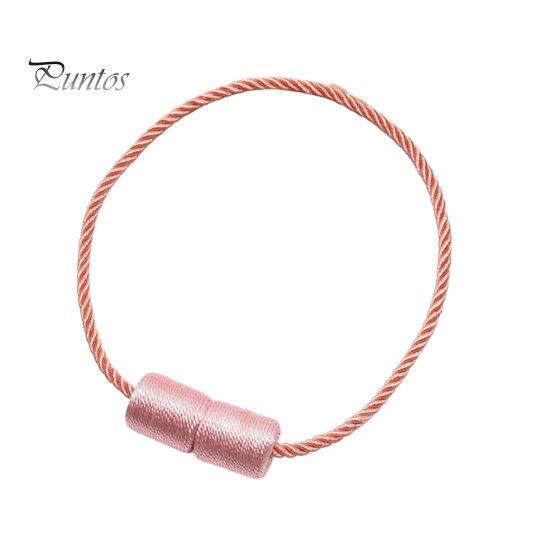 Curtain Ties Magnetic Tiebacks, Modern Simple Rope Tie Backs, Heavy Duty Magnets Decorative Drapes Weave Holdbacks for Home Bedroom Office Wall Damage