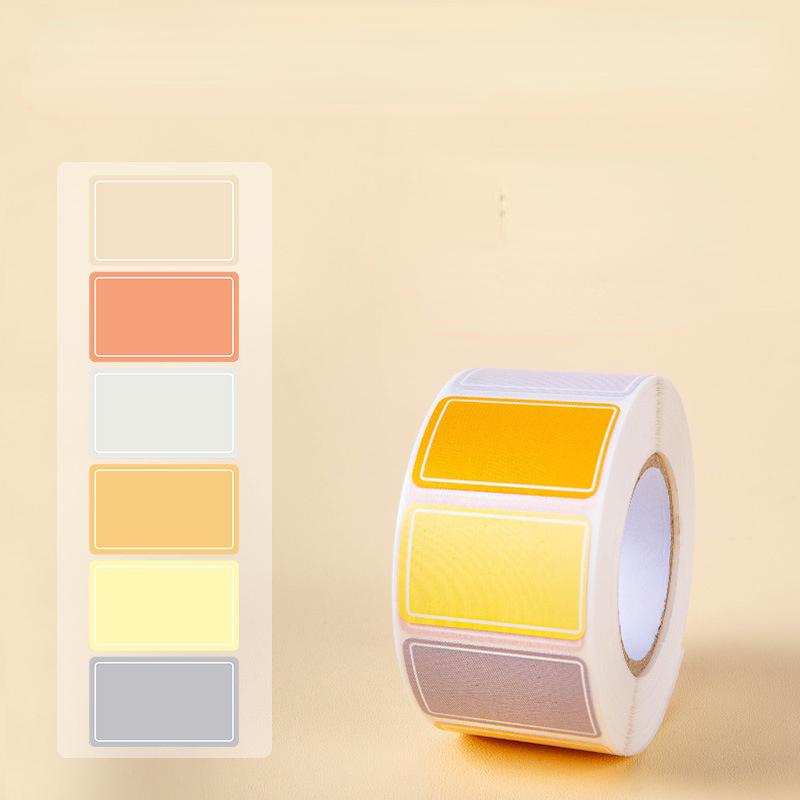 

1Roll Color Label Stickers Self-adhesive Labels Self-adhesive Labels Handwritten Names Name Notes Index Stickers