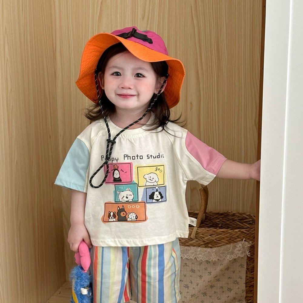 Baby Children Bucket Cap Quick-dry Fisherman Caps New Sunscreen Hat  3-7 Years