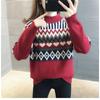 Dimanaf 2024 New Spring Sweaters Turtleneck Pullover.Women Sweaters Knitting Loose Sweater White