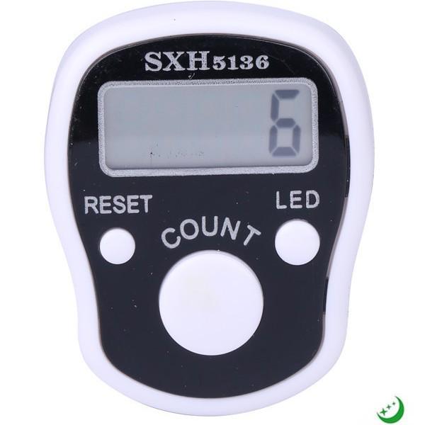 1040 LED Finger Ring Electronic Night Light Counter with Card Packaging