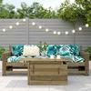 Garden Table 100x50x75 Cm Pressure Treated Pine Wood