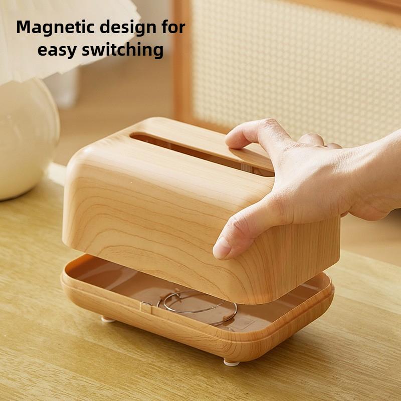 Plastic Storage Tissue Boxes Luxury Organizers Cute Aesthetic Napkin Box Multifunctional Napkin Holder Dressing Rooms Bedroom Boxes Home Decor