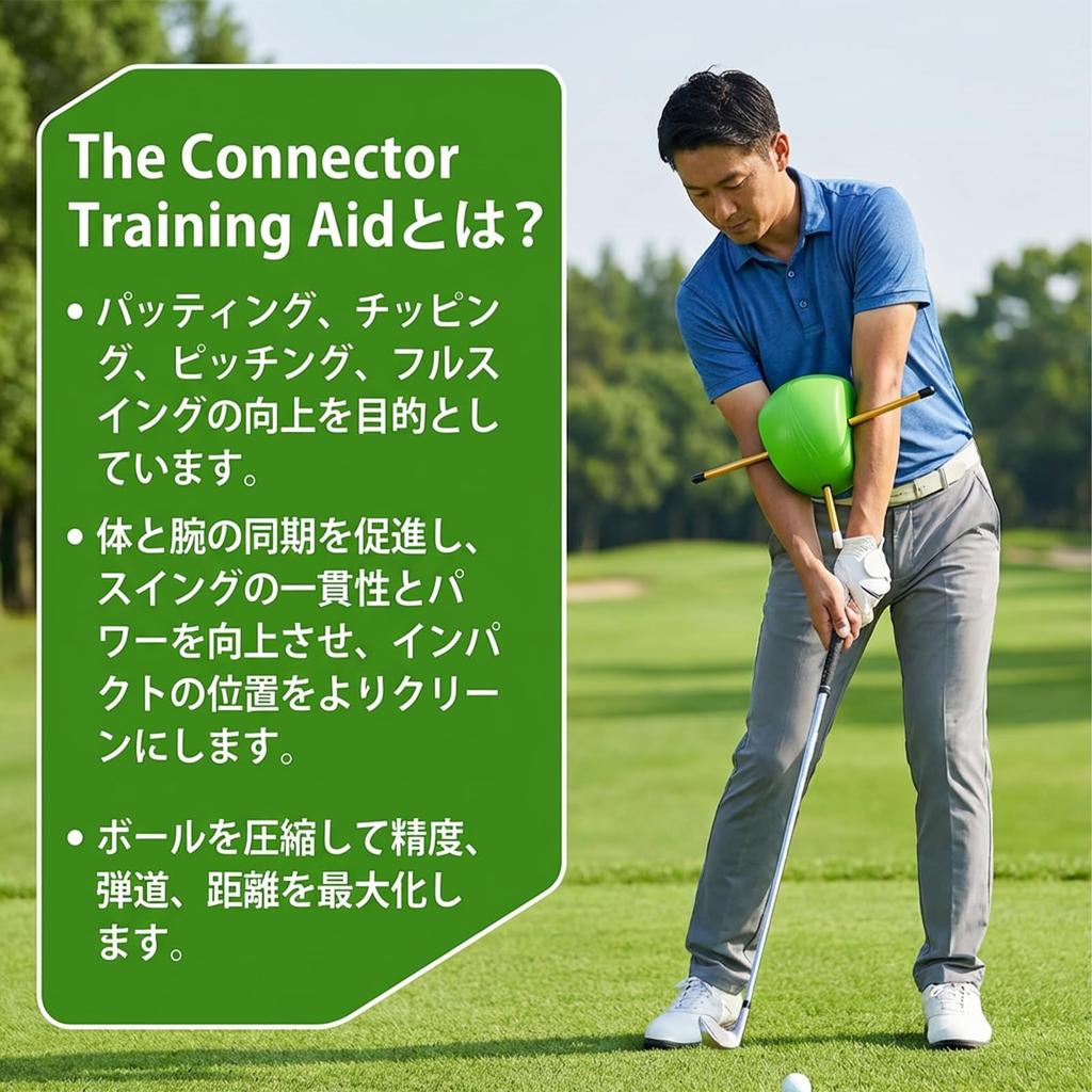 [pronala] Golf Arm Support Trainer - Swing Path Correction, Stabilizes Ball Hitting Area, Lightweight Golf Practice Aid, Suitable for