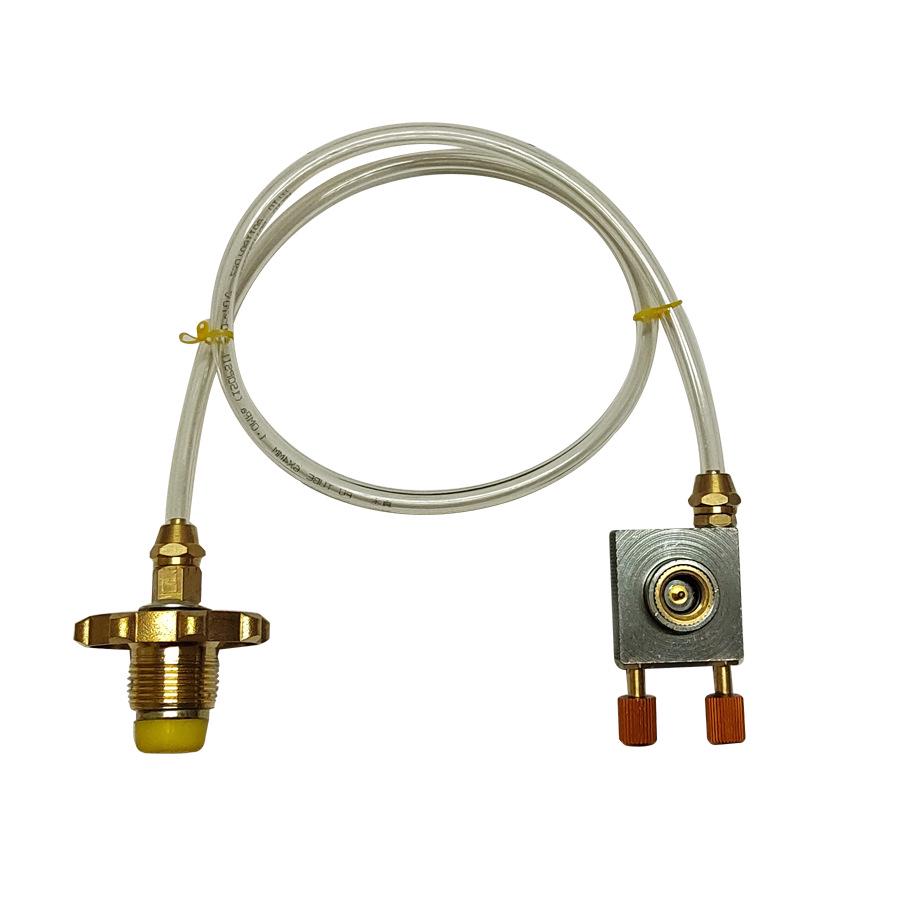 Camping & Hiking Gas Can Adapter: Card-Type Flat Can Inflation Connector