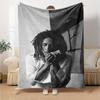 Bob Marley Blanket Warmthful Decor Suitable for Office Chair Sofa Chair All-Season Use Warmthful Decor Ideal Gift for Friends Family Couples Picnic
