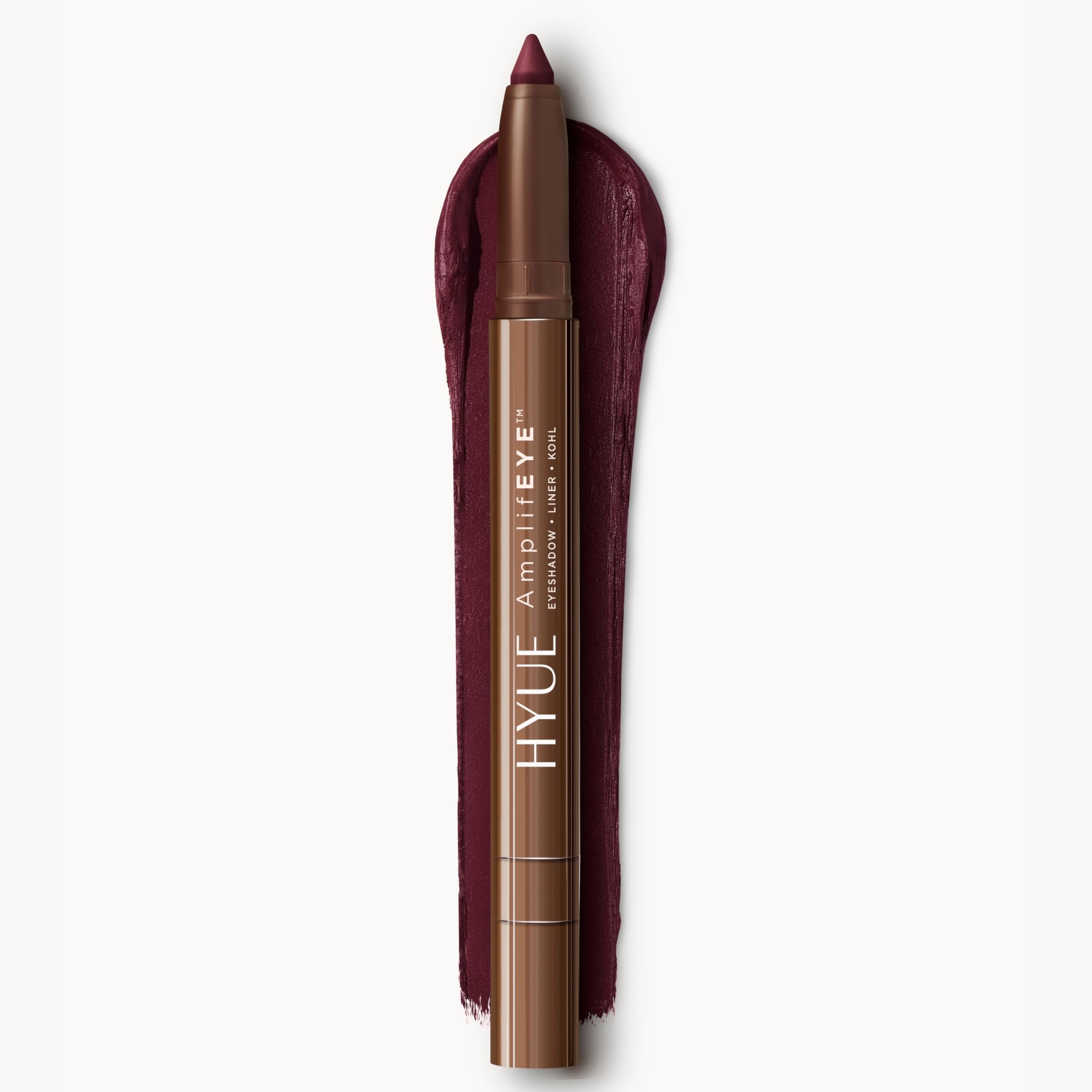 

HYUE AmplifEYE™ Eye Crayon | 1.8g | Plum Drip | Creamy Multi-Use Eye Stick with Long-Wear, Smudge-Ready Finish | High-Pigment Formula with Vitami