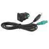 Car Audio USB Switch Button with Adapter Cable Plug and Play for RCD510Plus RCD310Plus CD Player
