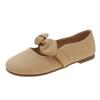 2024new Soft Sole Single Shoes Comfortable Flat Bottom Casual Simple All-match Mary Jane Bowknot Shoes for Women Summertime