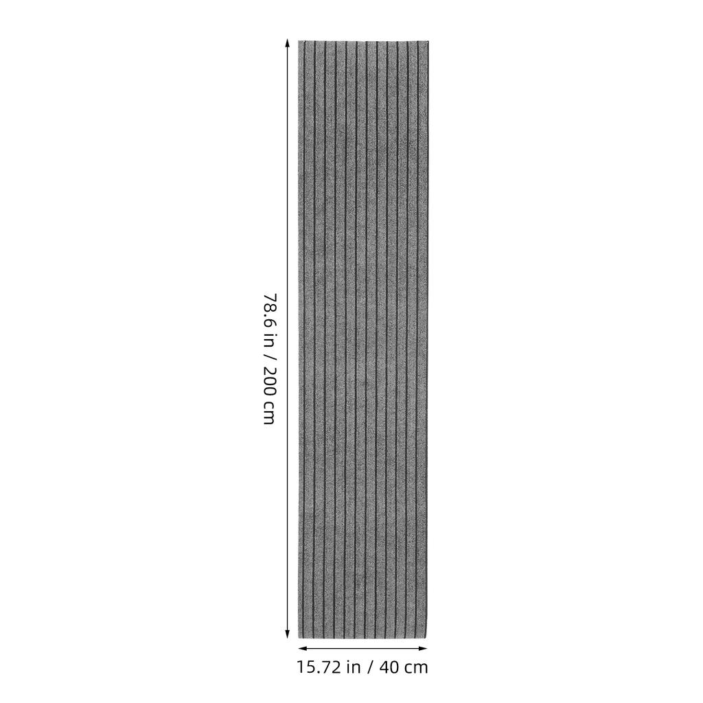 Self-Adhesive Carpet Stair Treads Cuttable Cat Scratcher Mat for Wooden Steps Home Office Non-Slip Pet-Friendly