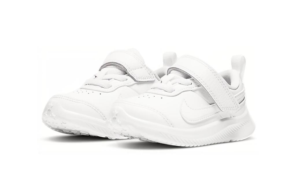 Nike Varsity Leather Low Top Toddler Shoes Pure White Infant And Toddler CN9397-101