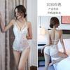 Sexy Female Sexy Temptation Suspender Lace Onesie Free Open Gear Uniform Temptation