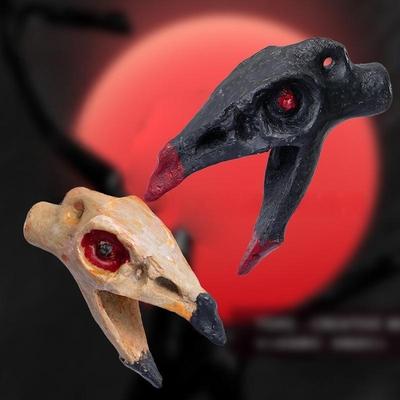 1 Set Resin Novelty Prank Toy Aztec Screaming Bird Whistle Emergency Survival Gear Compact Horror Sound Tool For Camping/Hiking