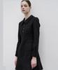 Julie And Kara 23Fw Collar77 Collector Alexander Dress Black