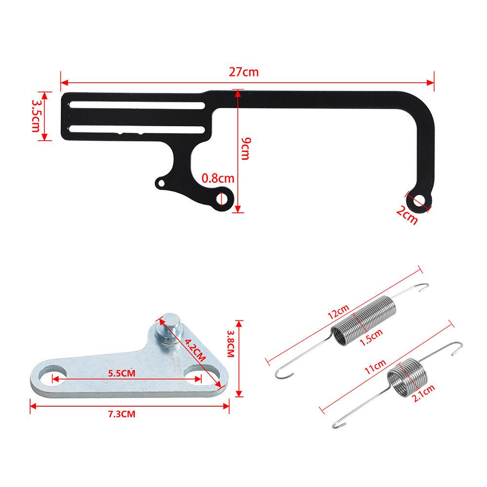 Transmission Carburetor Throttle Cable Mounting Bracket Kit For GM 700R4 304147