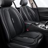 2 Stück Auto Universal Quadratisches Sitzkissen+Rückenlehnenkissen, Vier Jahreszeiten Autositzkissen, Weiches und Atmungsaktives Auto Universal Sitzkissen